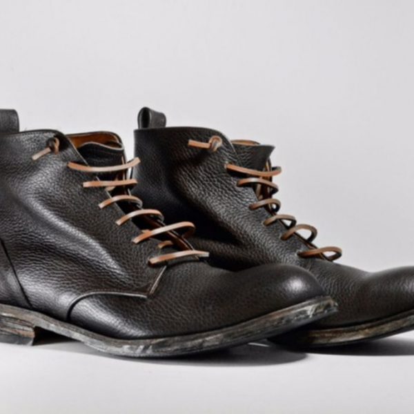 Scarponcino modello "James Dean Brown" del calzaturificio Le Mastro